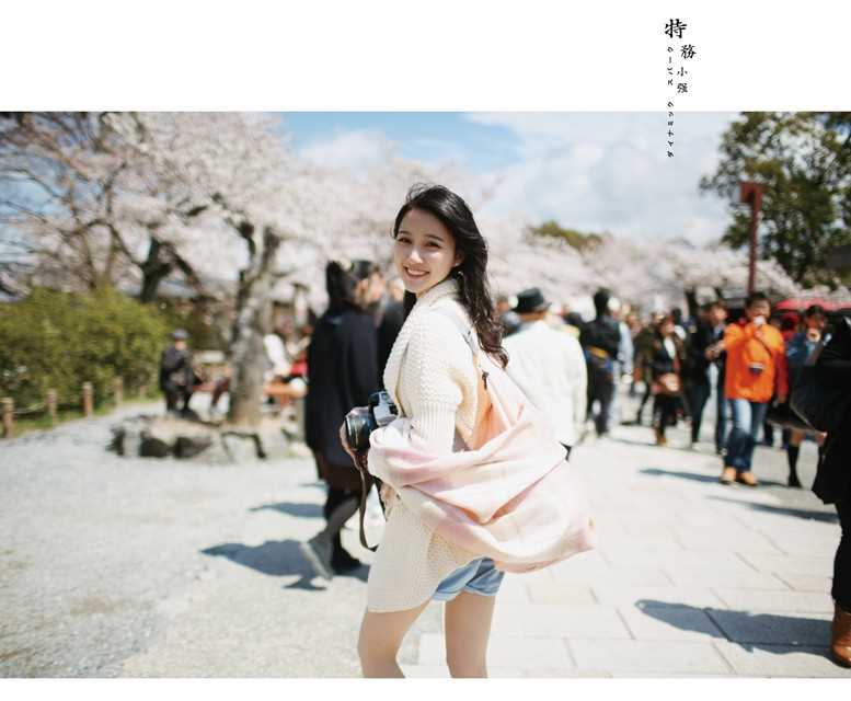 高清浪漫樱花下的清纯美女唯美图集