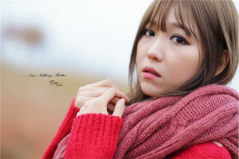 高清韩国清纯女生李恩慧户外迷人图集