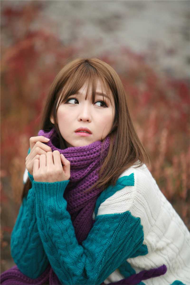 高清韩国清纯女生李恩慧户外迷人图集