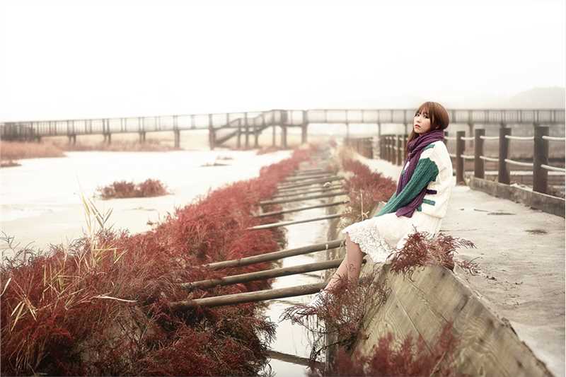 优质韩国清纯少女李恩慧秋日合集图片