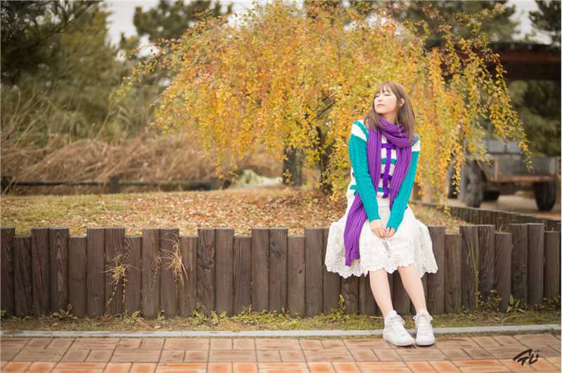 优质韩国清纯少女李恩慧秋日合集图片