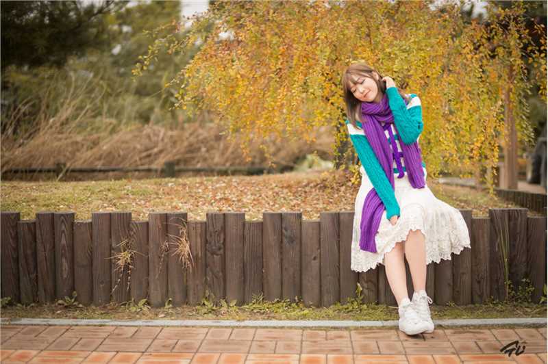 优质韩国清纯少女李恩慧秋日合集图片