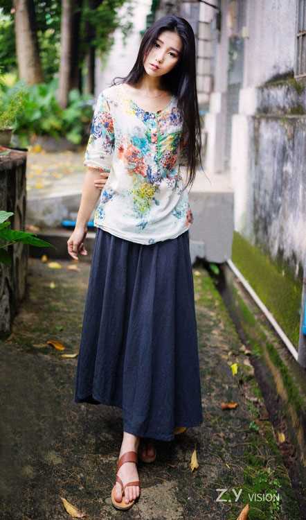 高清长发清纯美女户外唯美图集