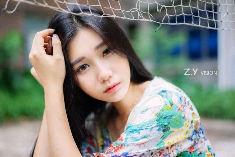 高清长发清纯美女户外唯美图集