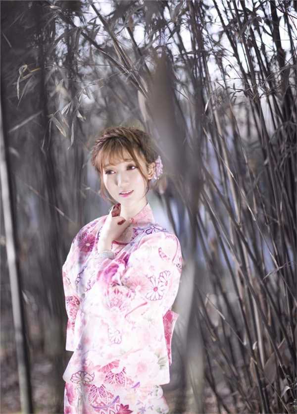 高清浪漫清纯美女樱花树下唯美图集