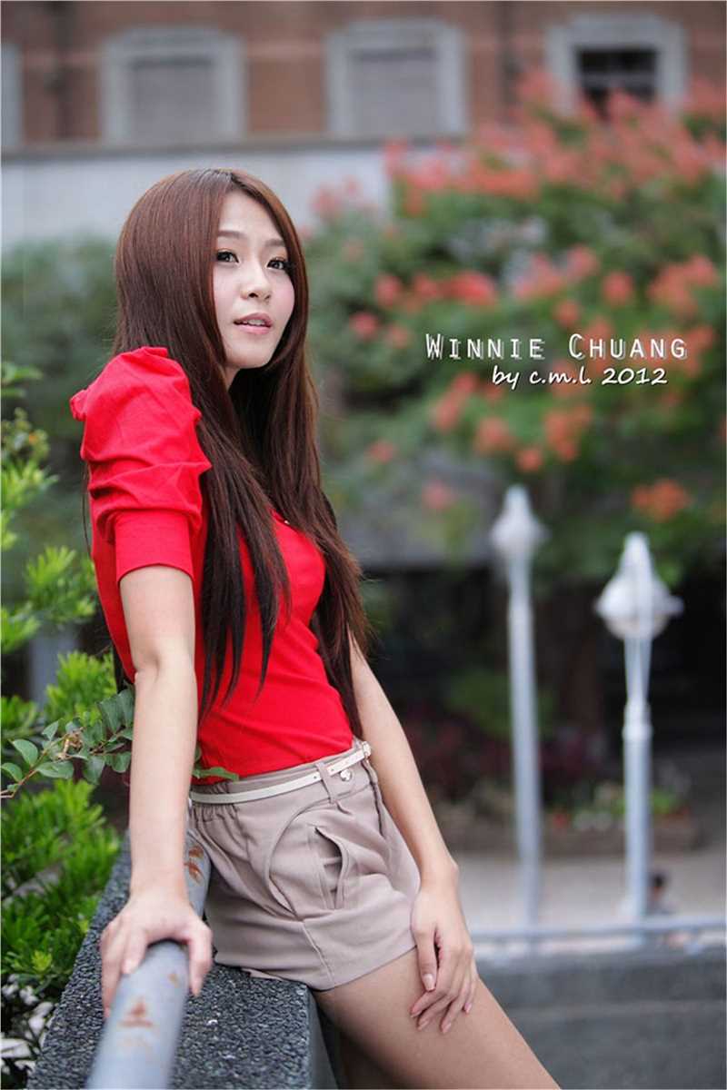 高清短裤美女Winnie小雪清纯唯美外拍图集