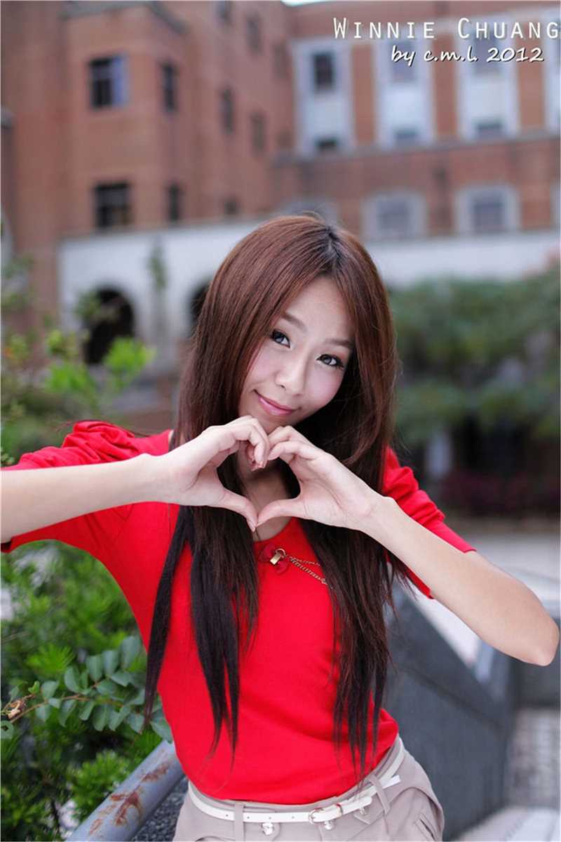 高清短裤美女Winnie小雪清纯唯美外拍图集