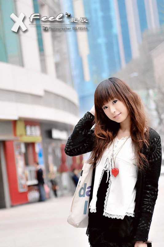 优质清纯少女琦宝宝时尚街拍相册