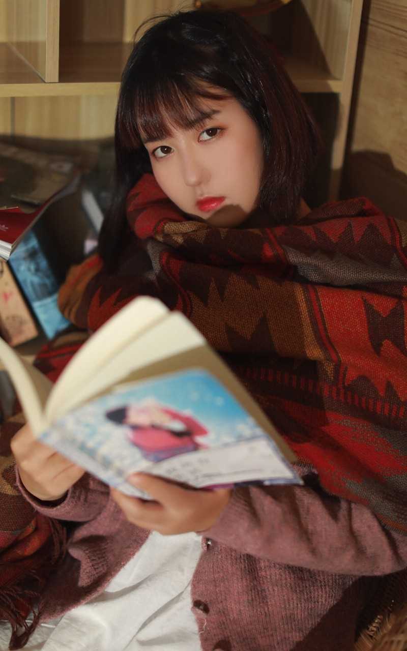 短发少数民族美女御姐闺房冷艳冰美人清纯