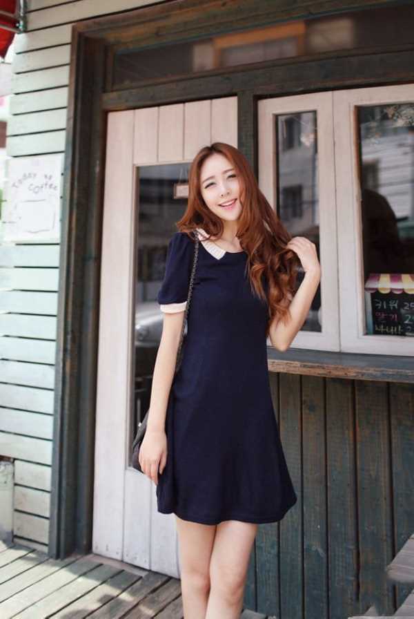 最全清纯女生黑色短裙迷人街拍相册