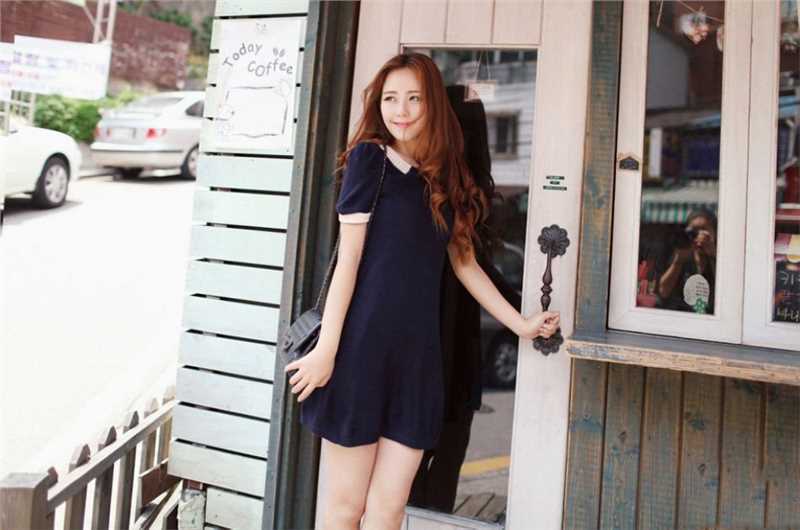 最全清纯女生黑色短裙迷人街拍相册