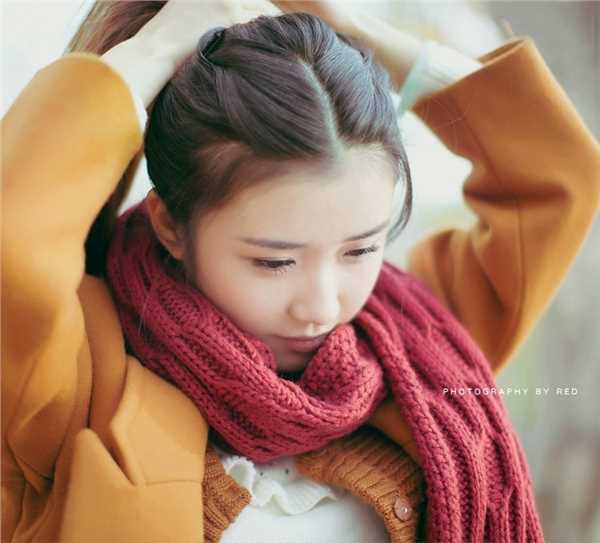 高清清纯少女户外迷人笑容写照图集