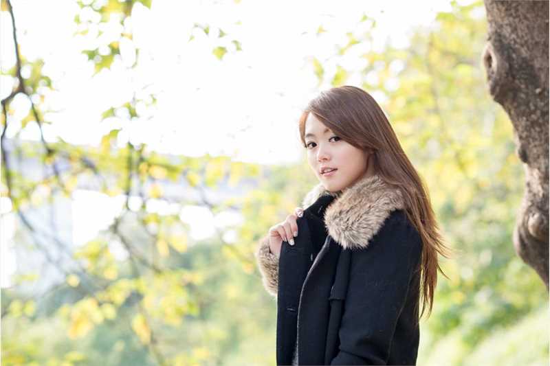 精选台湾美女林千又户外清纯可人写照图册