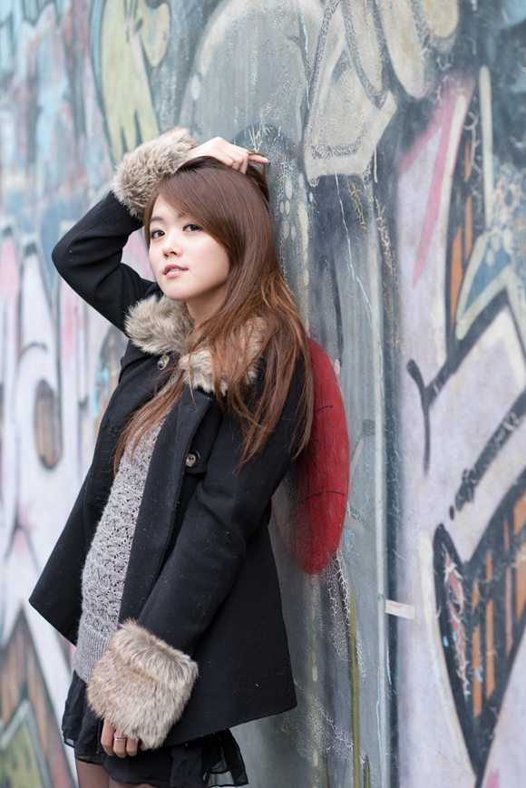 精选台湾美女林千又户外清纯可人写照图册