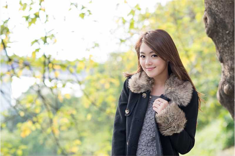 精选台湾美女林千又户外清纯可人写照图册