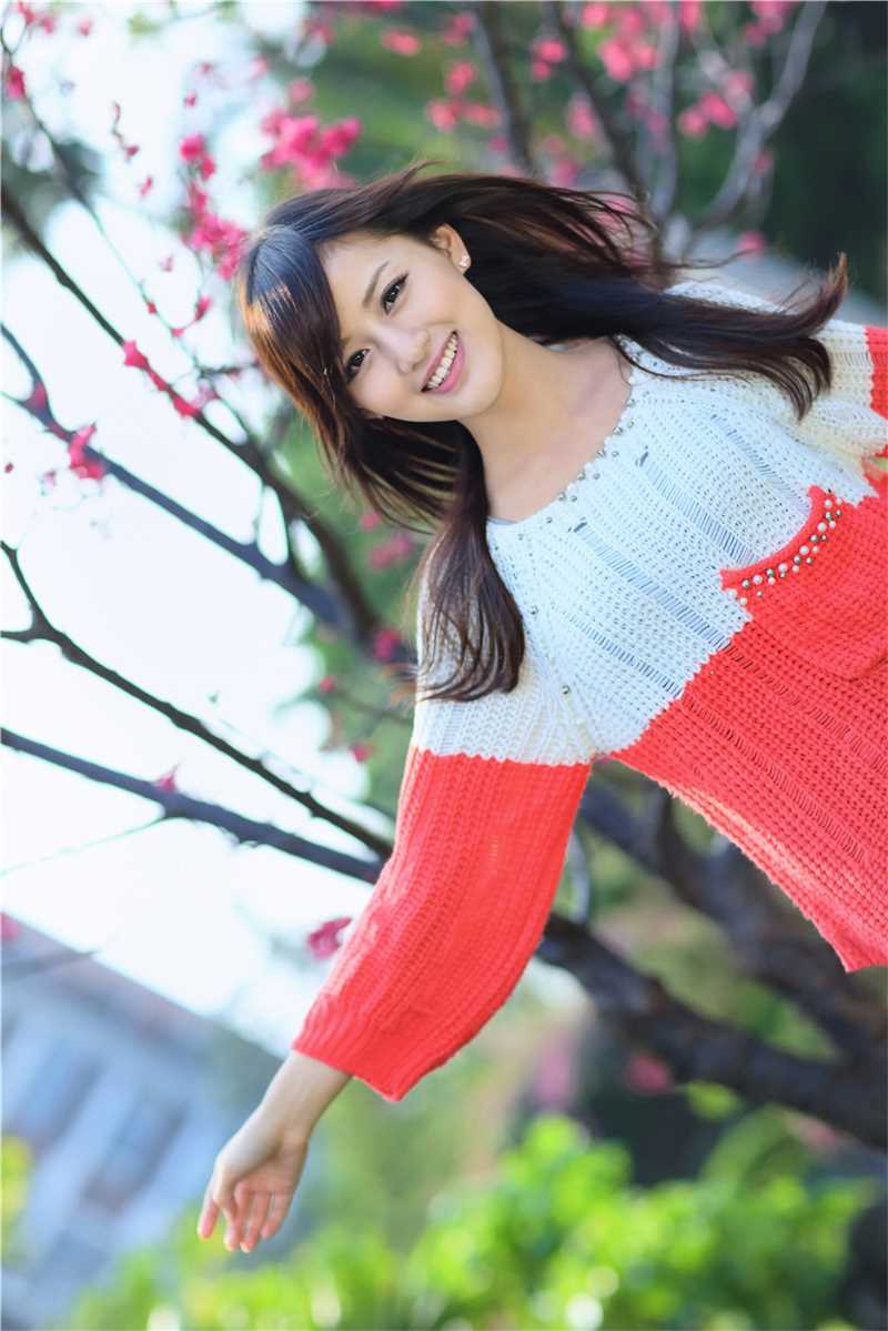 高清90后清纯美女初秋户外迷人图集