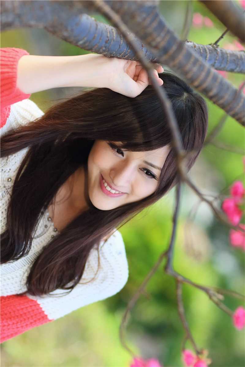 高清90后清纯美女初秋户外迷人图集