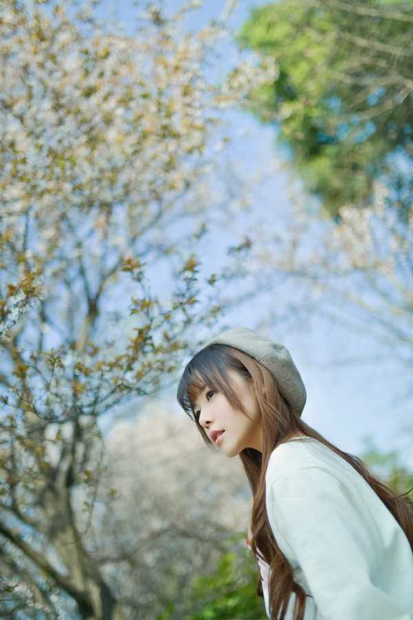 最全清纯美女樱花树下唯美相册