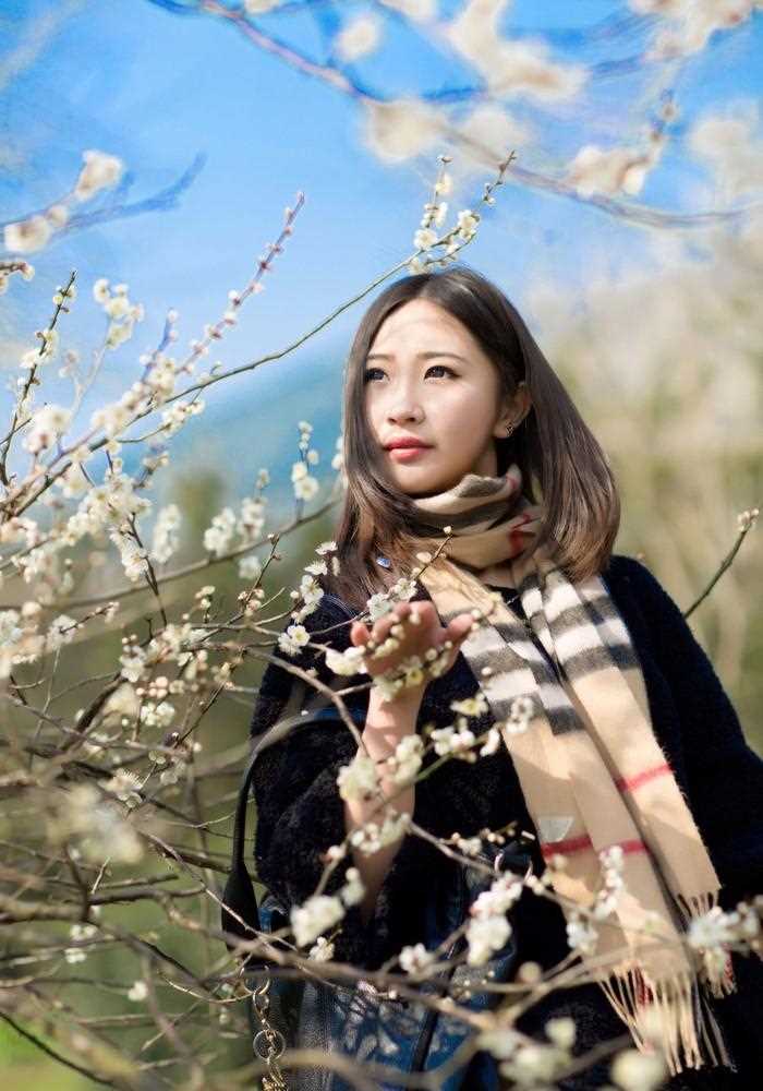 高清清纯美女户外唯美照图集