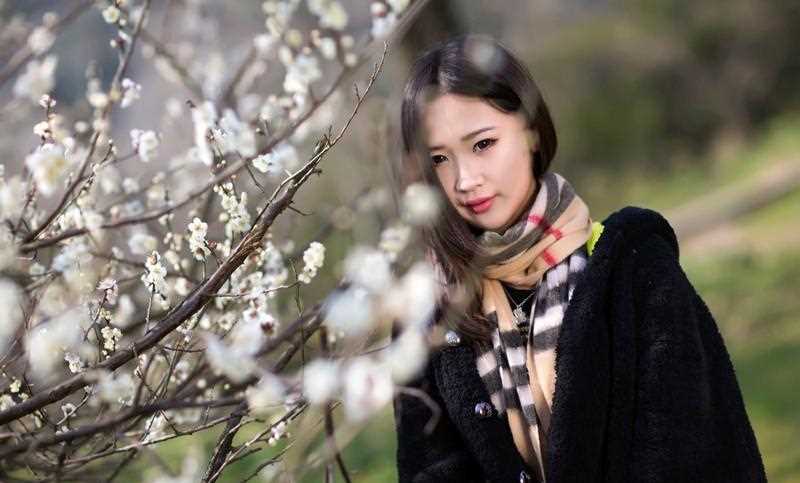 高清清纯美女户外唯美照图集