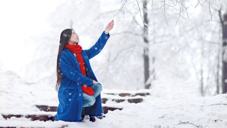特别专辑冬日清纯美女唯美集图片
