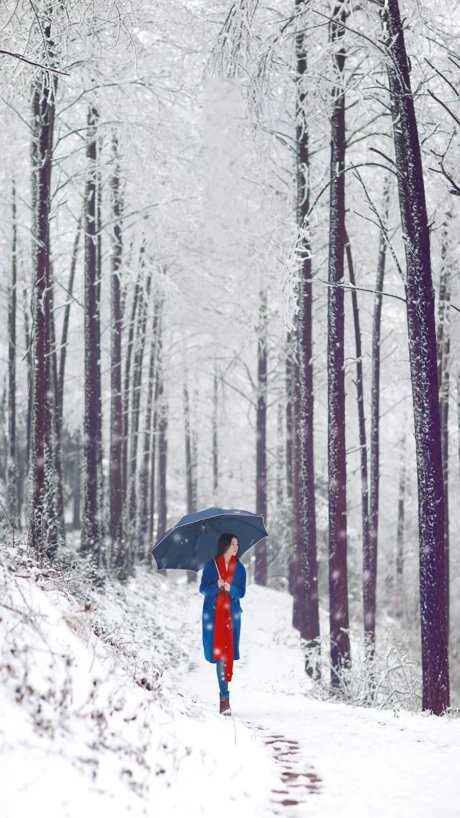 特别专辑冬日清纯美女唯美集图片