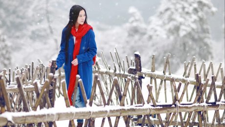 特别专辑冬日清纯美女唯美集图片