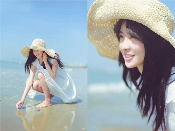 特别专辑清纯美女海边迷人照图片