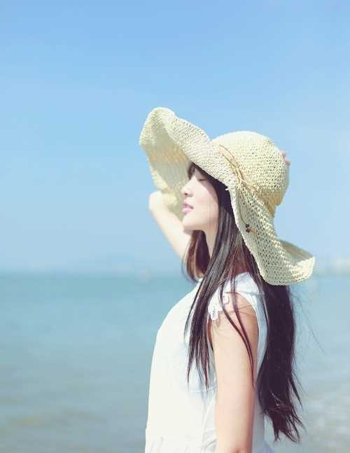 特别专辑清纯美女海边迷人照图片