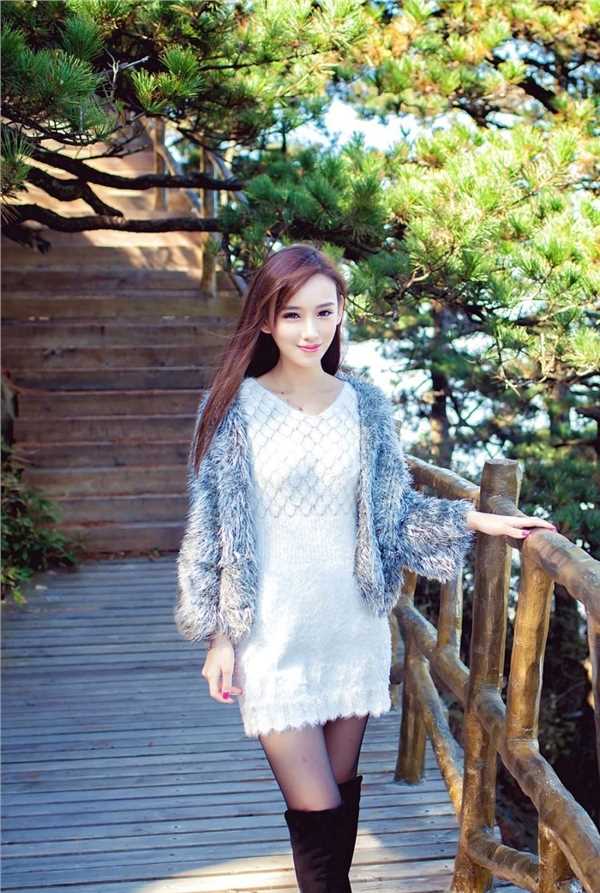 精选冬日清纯美女高清外拍图册