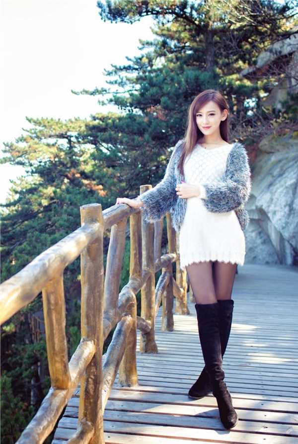 精选冬日清纯美女高清外拍图册