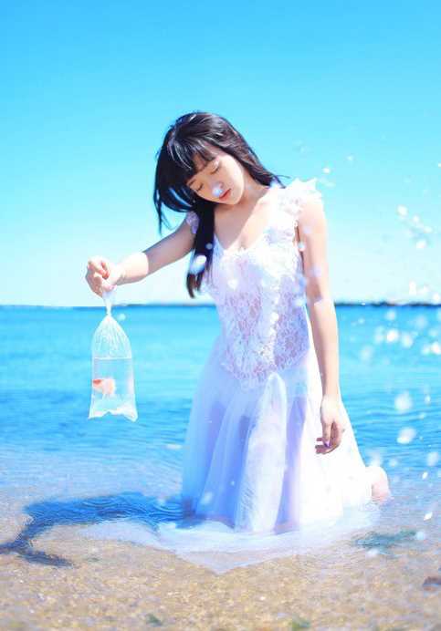 清纯少女高清迷人照