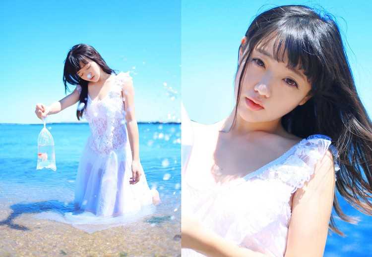 清纯少女高清迷人照