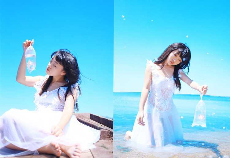 清纯少女高清迷人照