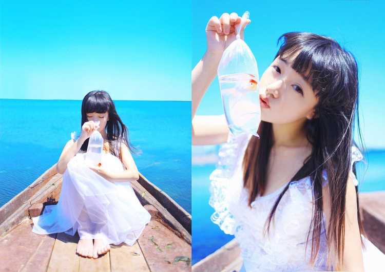 清纯少女高清迷人照