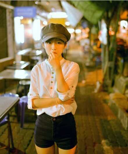 优质清纯女神宋伊人街拍大片相册