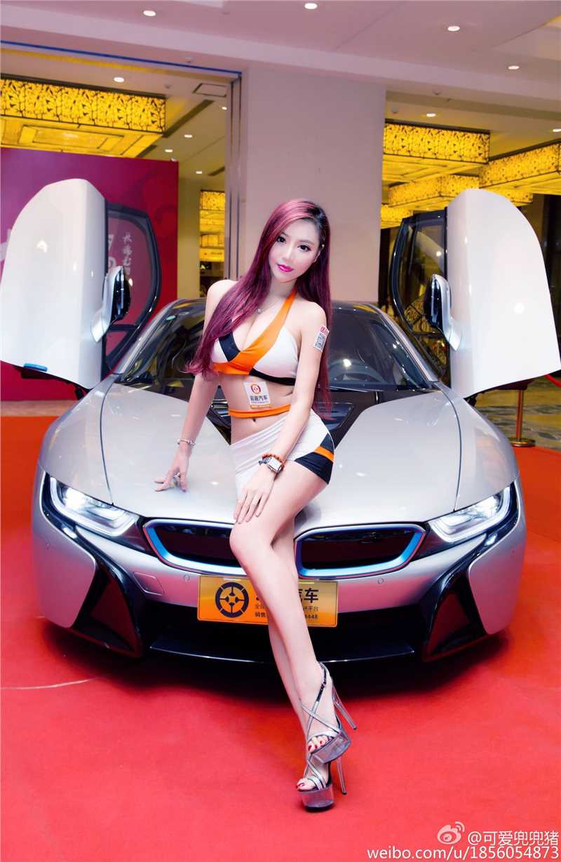 最新性感车模美女可爱兜兜猪私拍图片大全图集