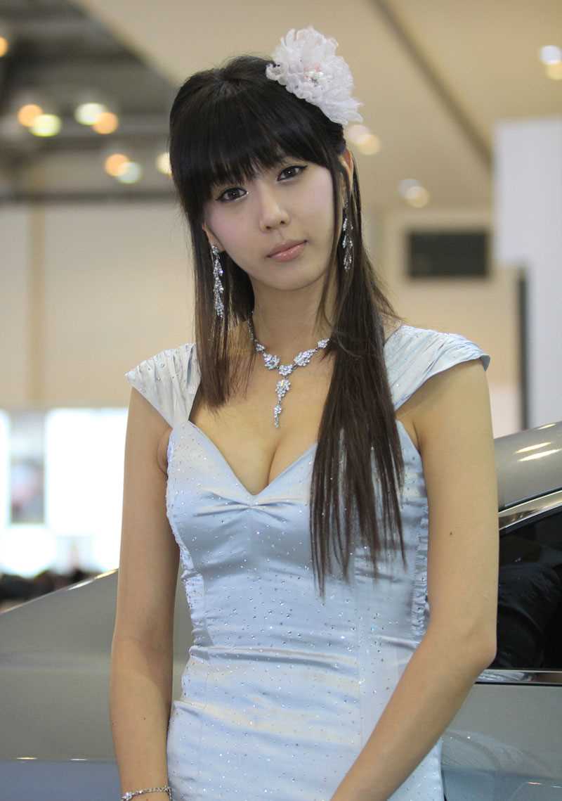 高清韩国釜山车展性感甜美车模合辑图集