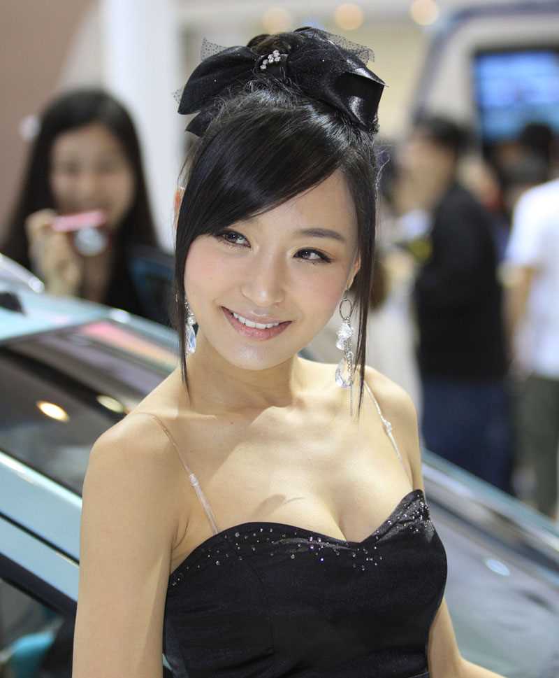 高清韩国釜山车展性感甜美车模合辑图集