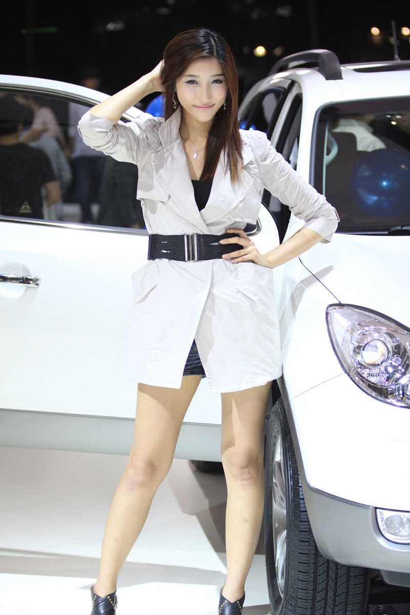 高清韩国釜山车展性感甜美车模合辑图集