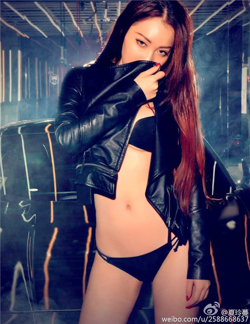 最新车模宝贝夏玲蔓极致性感大片壁纸