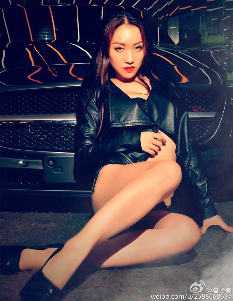 最新车模宝贝夏玲蔓极致性感大片壁纸