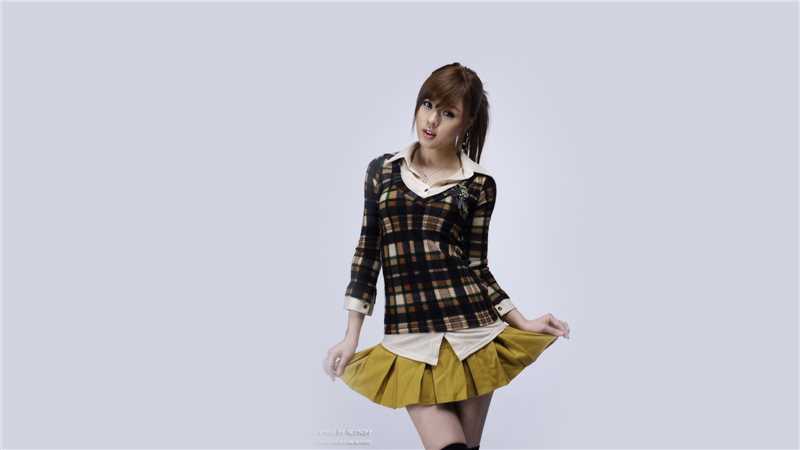 最全高清车模黄美姬桌面壁纸壁纸