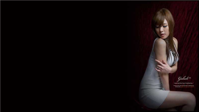 最全高清车模黄美姬桌面壁纸壁纸