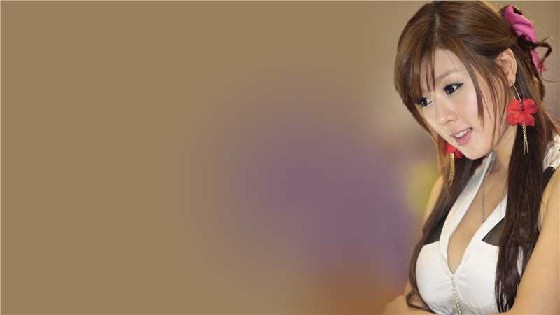 最全高清车模黄美姬桌面壁纸壁纸