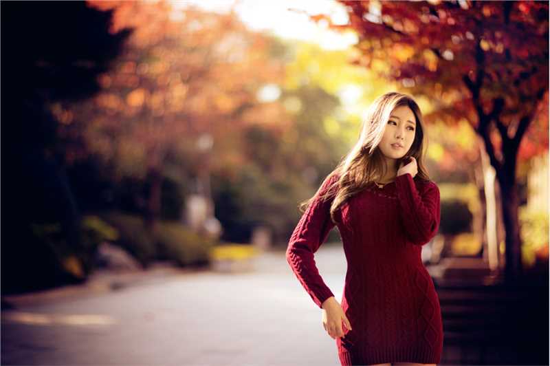 精选韩国车模申世河户外唯美照图册