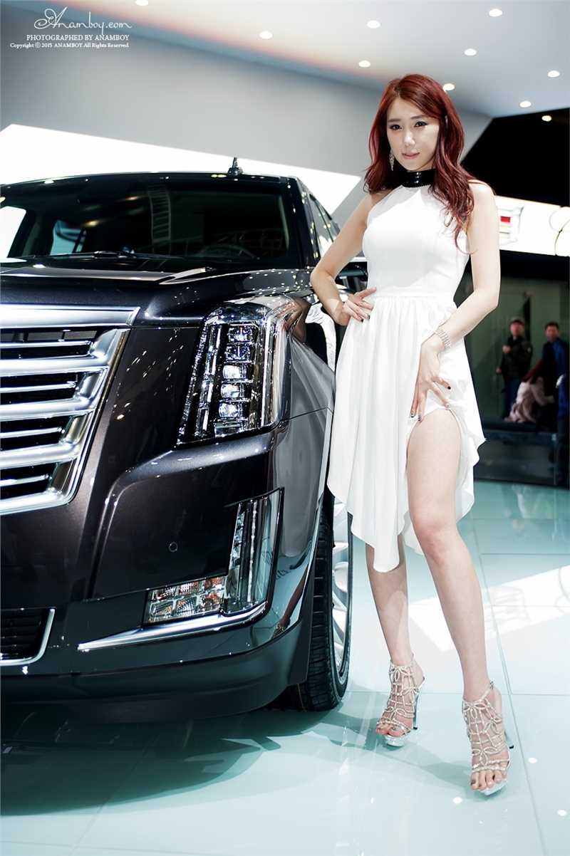 特别专辑韩国车模李圣花车展大秀修长大长腿图片