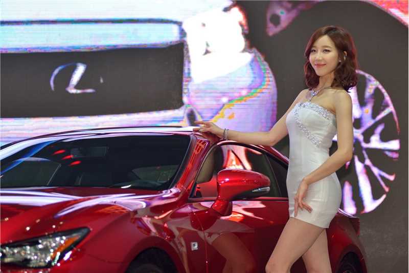 特别专辑韩国靓丽车模金雅然车展高清图片图片