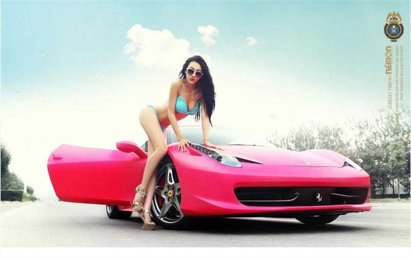 精选超酷车模彩好看惑比基尼图册