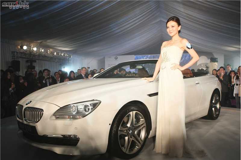 精选车模诸葛梓岐宝马车展性感图册